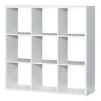 Mauro 3x3 Storage Unit in Matt White