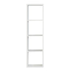 Mauro 3 Shelves Storage Unit in Matt White