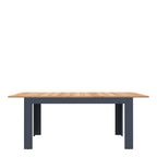 Bohol Extending Dining Table 160-207cm in Riviera Oak/Navy