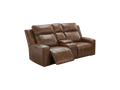 Barcelona Electric Recliner Sofa Brown 2 Seater