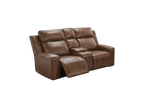 Barcelona Electric Recliner Sofa Brown 2 Seater
