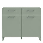 Sali 2 Door  2 Drawer Chest in Sage Green