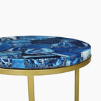Greta Blue Agate End Table