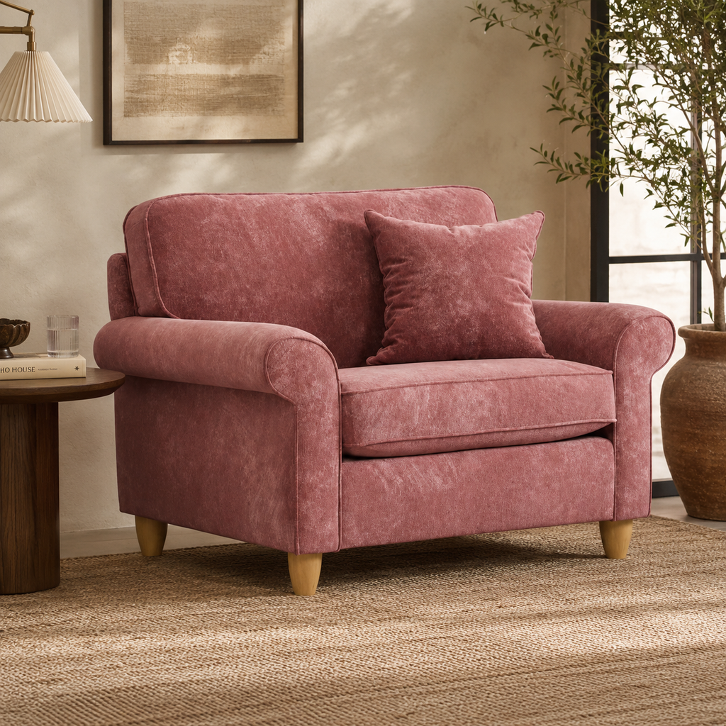 Snuggle Chair Sic - Glory 8 Deep Terra The Great Sofa Company | Sinatra | Dorchester | Abingdon | Ashbury