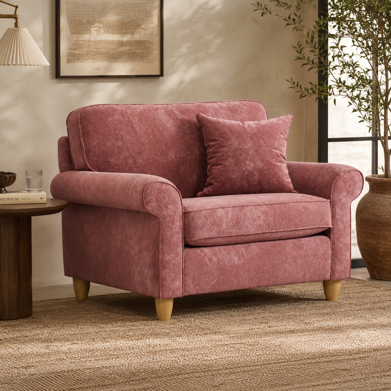 Snuggle Chair Sic - Glory 8 Deep Terra The Great Sofa Company | Sinatra | Dorchester | Abingdon | Ashbury