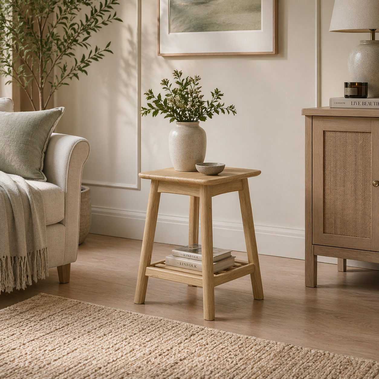 Hazlemere Oak Side Table