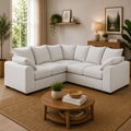 Colbee Sofa Beige Large Corner