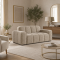 Paris Sofa Beige 2 Seater Sofa