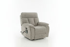 Cornwall Rise And Recline Chair With Massage And Heat Grey - Newsome | Argenta | Goodwood Style