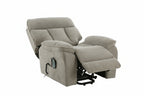Cornwall Rise And Recline Chair With Massage And Heat Grey - Newsome | Argenta | Goodwood Style