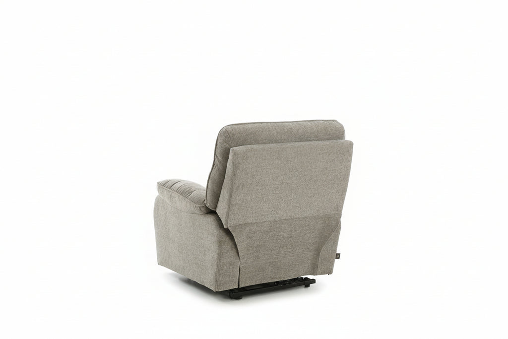 Cornwall Rise And Recline Chair With Massage And Heat Grey - Newsome | Argenta | Goodwood Style