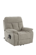 Cornwall Rise And Recline Chair With Massage And Heat Grey - Newsome | Argenta | Goodwood Style