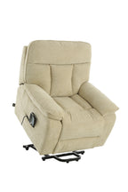 Cornwall Rise And Recline Chair With Massage And Heat Beige - Newsome | Argenta | Goodwood Style