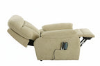 Cornwall Rise And Recline Chair With Massage And Heat Beige - Newsome | Argenta | Goodwood Style