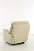 Cornwall Rise And Recline Chair With Massage And Heat Beige - Newsome | Argenta | Goodwood Style