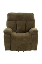 Cornwall Rise And Recline Chair With Massage And Heat Brown - Newsome | Argenta | Goodwood Style