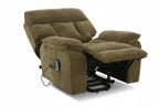 Cornwall Rise And Recline Chair With Massage And Heat Brown - Newsome | Argenta | Goodwood Style