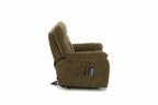 Cornwall Rise And Recline Chair With Massage And Heat Brown - Newsome | Argenta | Goodwood Style