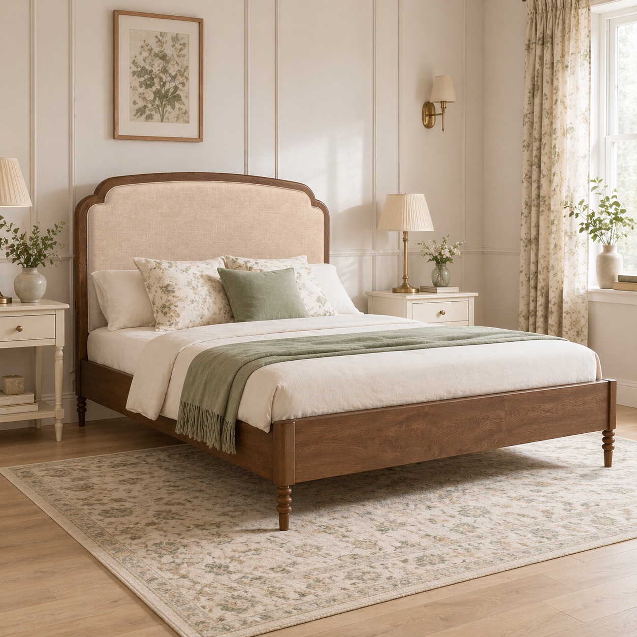 Williamson Teak 6'0"" Bed Frame