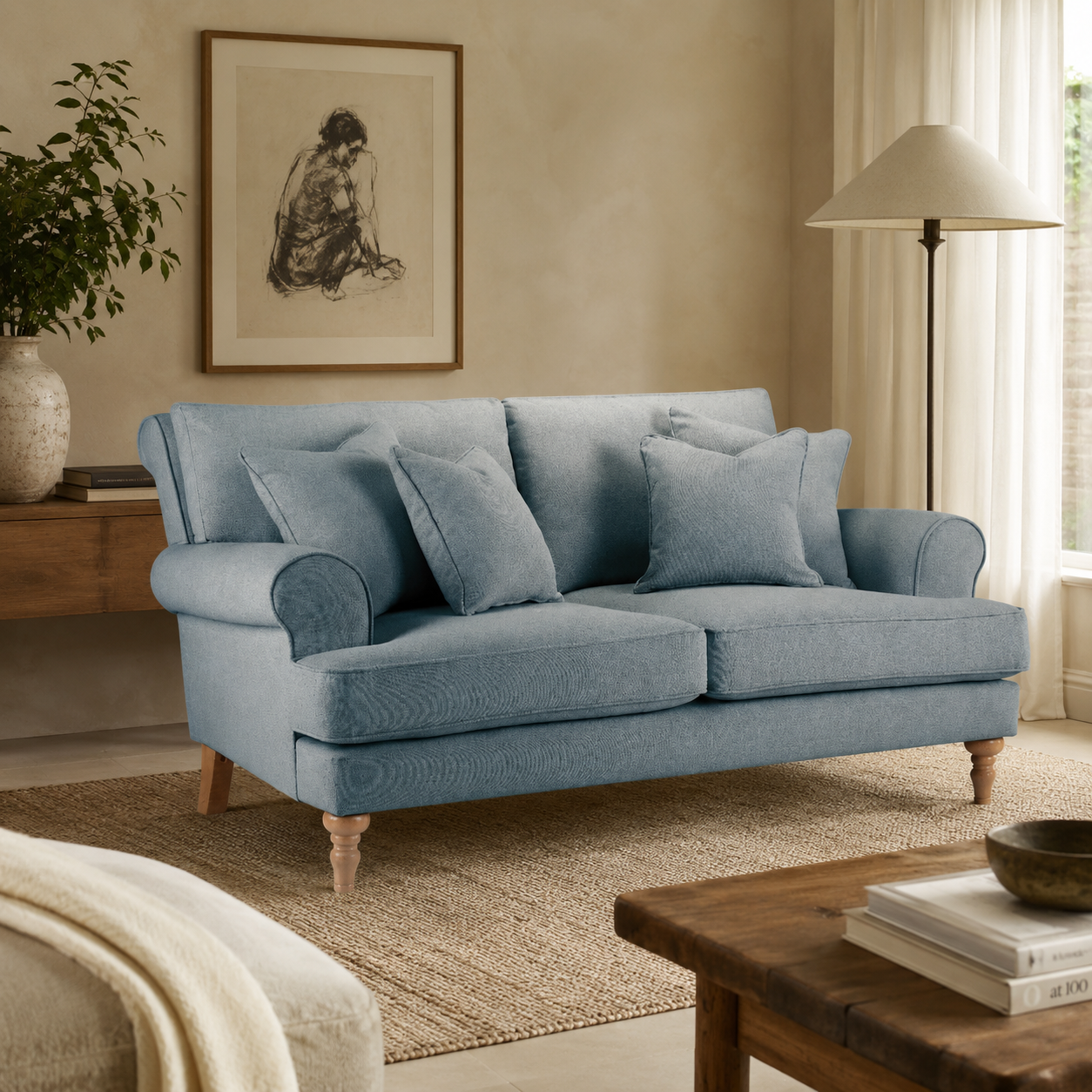 Small Sofa Agmamito Faro 9 The Great Sofa Company | Norbury | Eastwood | Marylebone | Arlan | Summer | Margot