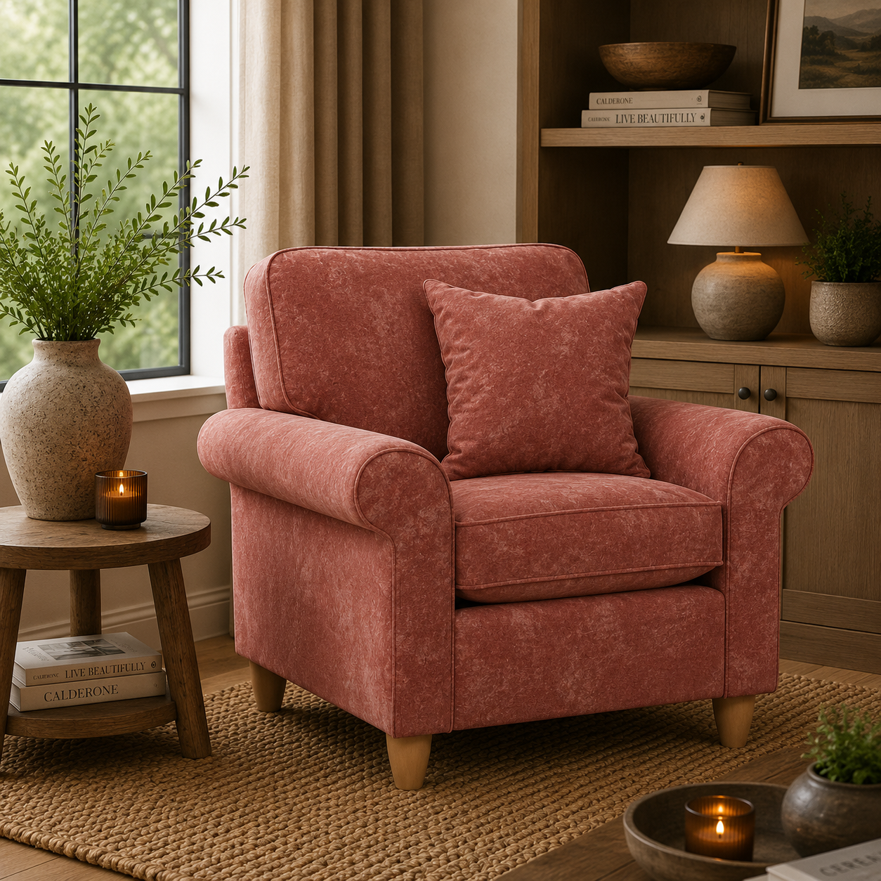 Armchair Sic - Glory 8 Deep Terra The Great Sofa Company | Sinatra | Dorchester | Abingdon | Ashbury