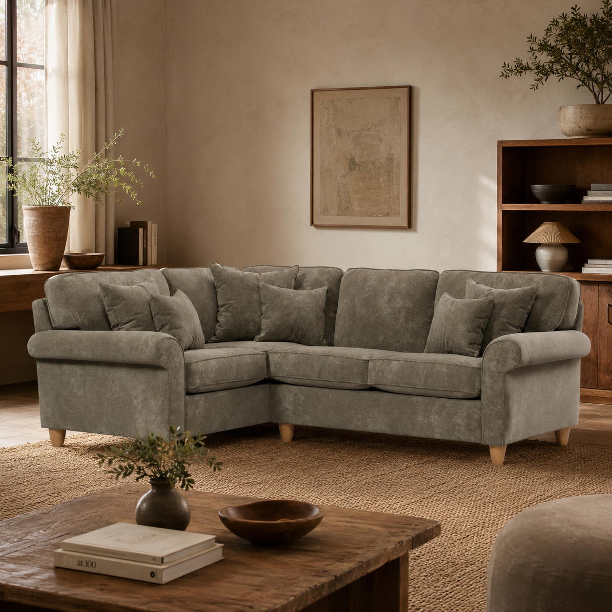 1 Corner 2 Sofa Sic - Glory 10 Winter Moss The Great Sofa Company | Sinatra | Dorchester | Abingdon | Ashbury