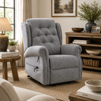 Sienna Rise and Recline Chair Grey