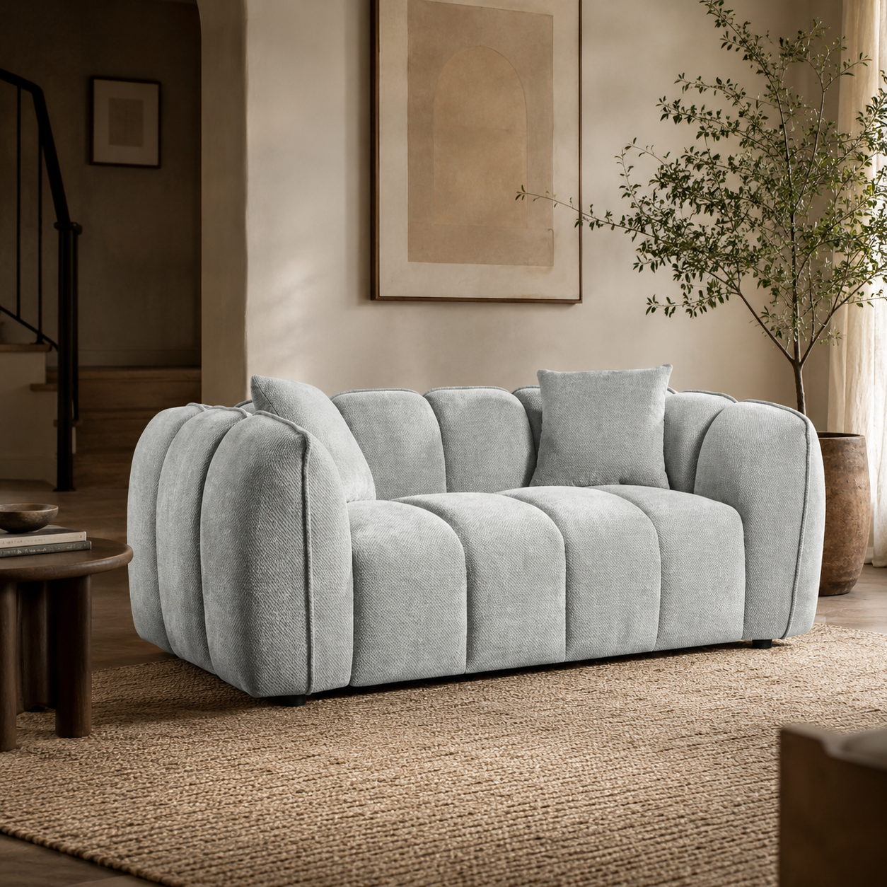 Venice Sofa Grey 2 Seater
