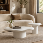 Marcello Coffee & End Table White Set Of 2