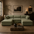 Model 49 - U shaped Sofa Enzo Olive