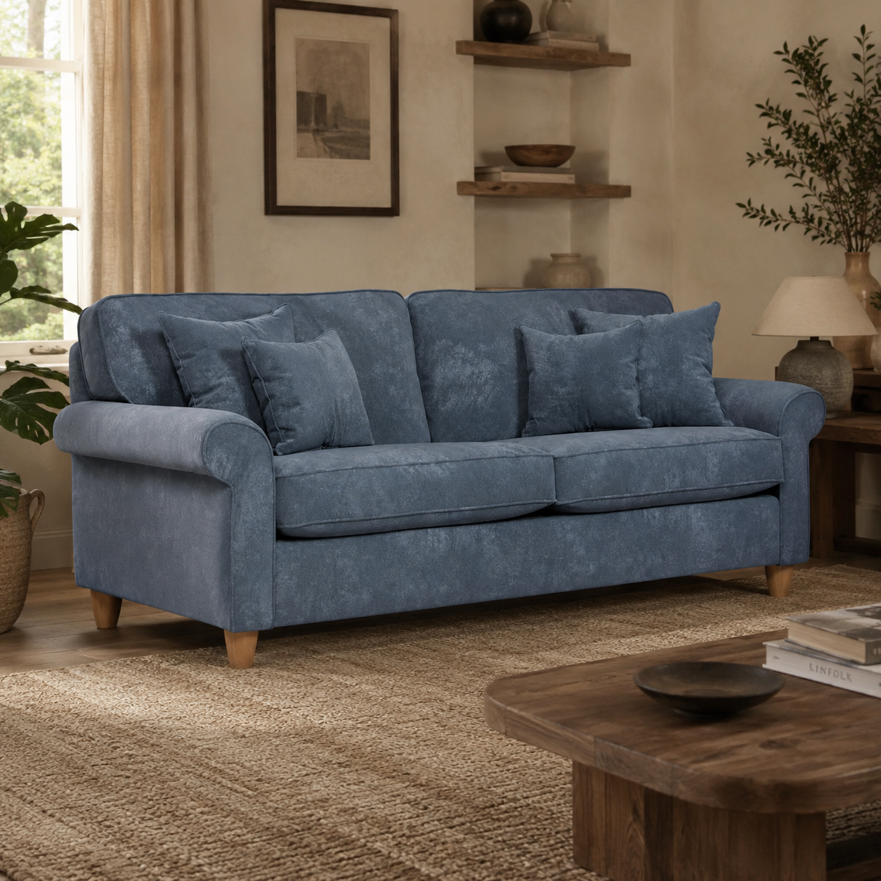 Large Sofa Sic - Glory 13 Steel The Great Sofa Company | Sinatra | Dorchester | Abingdon | Ashbury