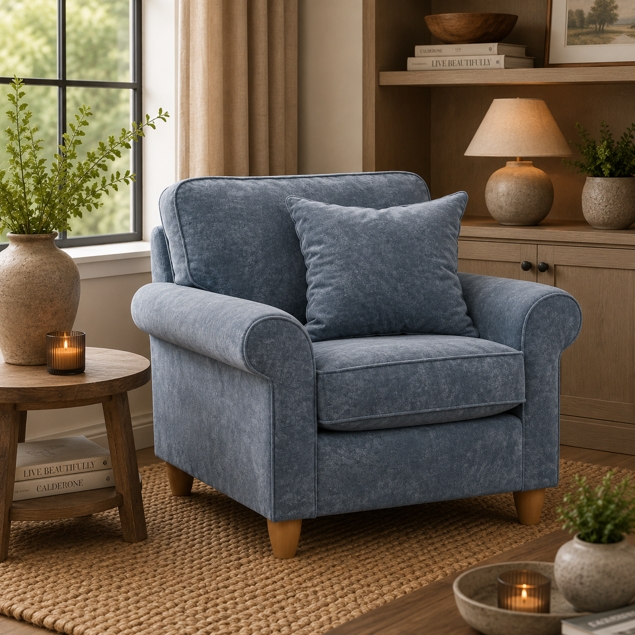 Armchair Sic - Glory 13 Steel The Great Sofa Company | Sinatra | Dorchester | Abingdon | Ashbury