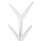 Ascot Coat Hanger in White