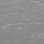 Amble Round Coffee Table with Black Marble Melamine Top & Black Legs