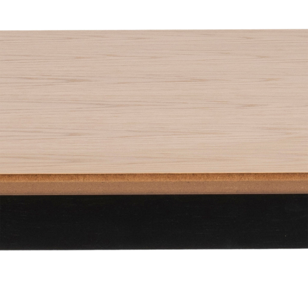 Roxby Dining Table in Oak & Black