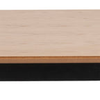 Roxby Dining Table in Oak & Black