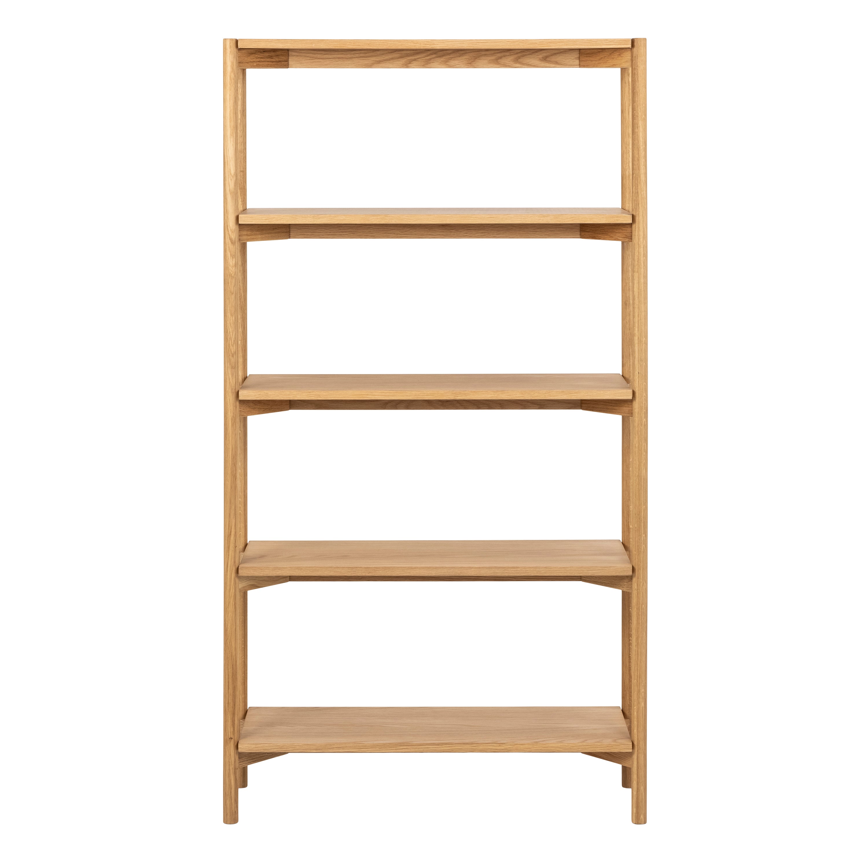 Braidwood bookcase  with 4 shelves in Oak