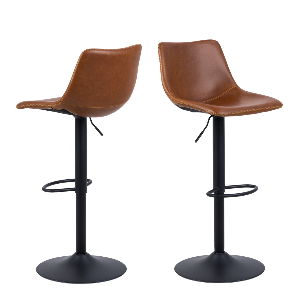 I_Oregon Bar Stool in Brown, One supplied