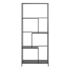 Infinity Bookcase with 4 shelves in Black