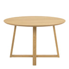 Malika Round Dining Table in Oak