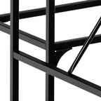 Bahamas Bar Table Set in Black and Oak