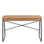 Blueton Desk with 2 Drawers in Black and Oak