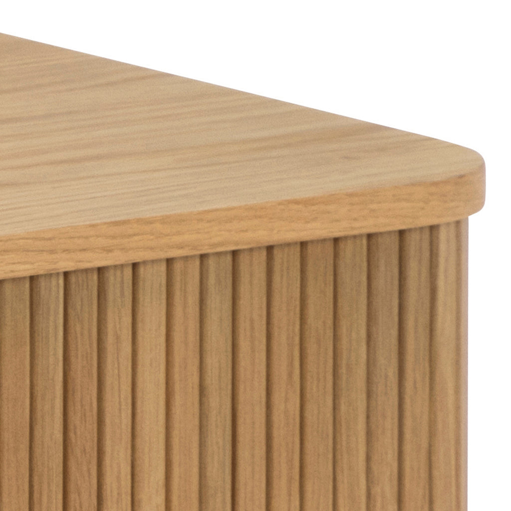 Langley  Coffee Table Sliding Door in Oak