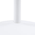 Ibiza Round Dining Table with White Top and White Base