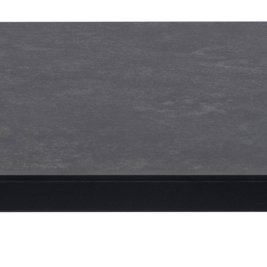 Brentford Matt Black Ceramic Dining Table