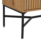 Jaipur Sideboard with  2 Doors and 1 Drawer in Black