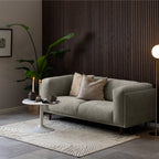 Malta Ceramic Round Coffee Table in White 60x45cm