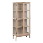 Linley Display Cabinet in White Oak.