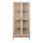 Linley Display Cabinet in White Oak.