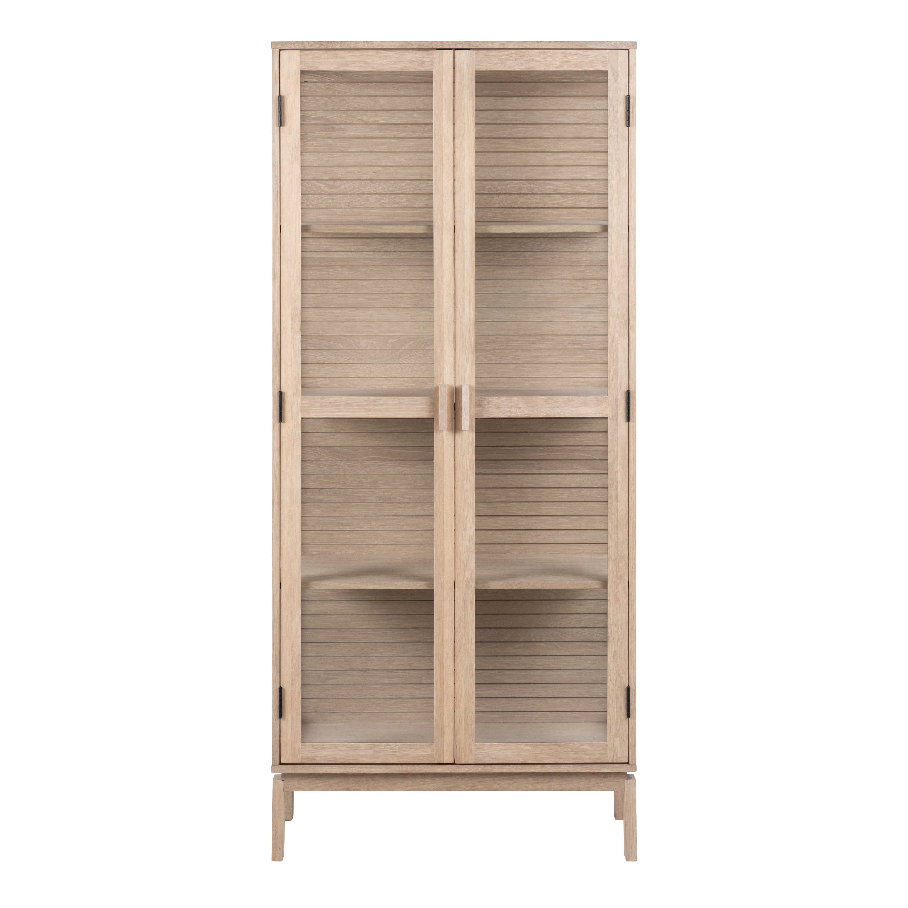 Linley Display Cabinet in White Oak.